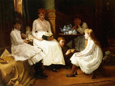 Conto de Inverno de Sprites e Goblins, 1886 de Denis Miller Bunker