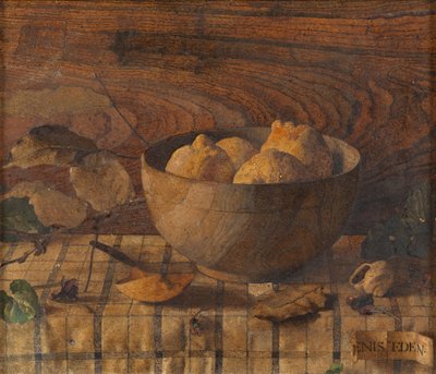 A tigela dos limões (Óleo sobre tela) de Denis William Eden