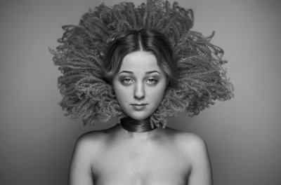 Retrato de folhagem serena de Denisa Justusová Šumcová