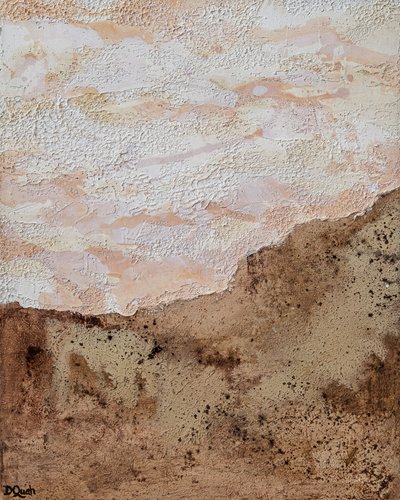 Abstrato do Deserto Terroso de Denise Quah