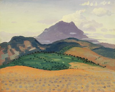 Tour Madeloc nos Pirenéus, c.1913 de Derwent Lees