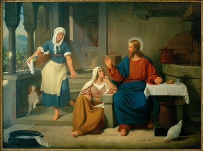 DCBlunck, Cristo com Marta e Maria de Detlev Konrad Blunck