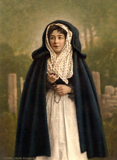 Colleen irlandês, 1890 de Detroit Photographic Co.