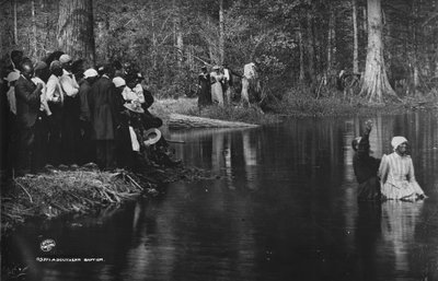 Um batismo sulista, Aiken de Detroit Publishing Co.