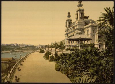 Casino, Monte Carlo, Mônaco, Riviera de Detroit Publishing Co.