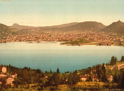 General View, Como, Lake Como, Italy, c.1900 de Detroit Publishing Co.