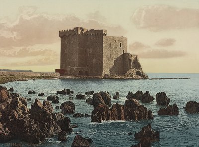 O Mosteiro de St. Honorat em Cannes, c.1900 de Detroit Publishing Co.