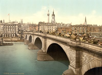 Ponte de Londres, c.1890-1900 de Detroit Publishing Co.