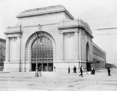 Estação terminal, Nova Orleans de Detroit Publishing Co.