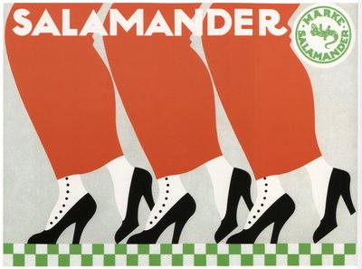Sapatos de salamandra, 1912 de Deutsch