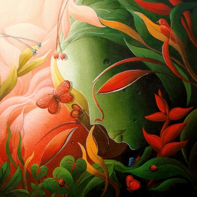 Mulher com Espírito Tropical de Dhananjoy Mukherjee