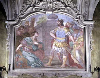Esther Intercedes com o Rei Ahasuerus, do Refeitório de Diacinto Fabbroni