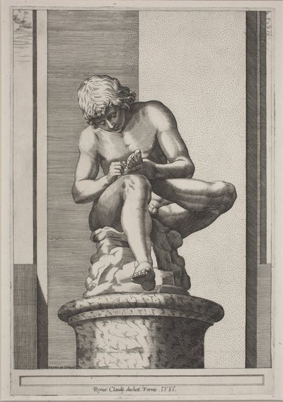 Oh Spinario de Diana Scultori