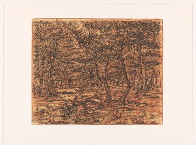 Paisagem florestal de Dick Ket (signed by artist)
