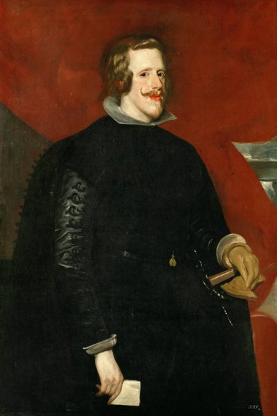 Barroco : Retrato de Filipe IV de Espanha par Velázquez, Diego (1599-1660) de Diego Velázquez