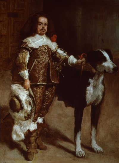 Retrato de um anão de Filipe IV de Diego Velázquez