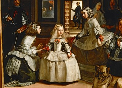 Las Meninas ... (pintura sobre tela) de Diego Rodriguez de Silva y Velazquez