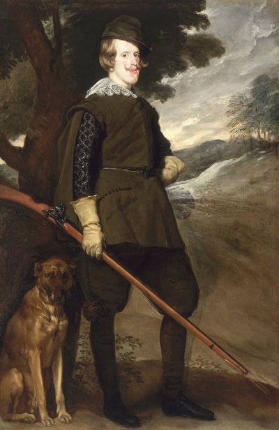 Filipe IV (1605-65) Rei da Espanha de Diego Velázquez