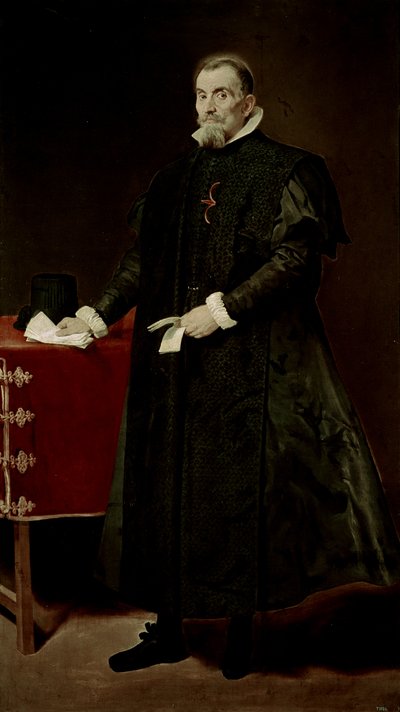 Retrato de Don Diego de Corral Arellano, c.1631 (óleo sobre tela) de Diego Rodriguez de Silva y Velazquez