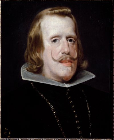 Retrato de Filipe IV, Rei de Espanha, ca. 1652-1653 (óleo sobre tela) de Diego Velázquez