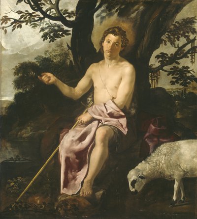 São João Batista no Deserto, c.1622 de Diego Velázquez