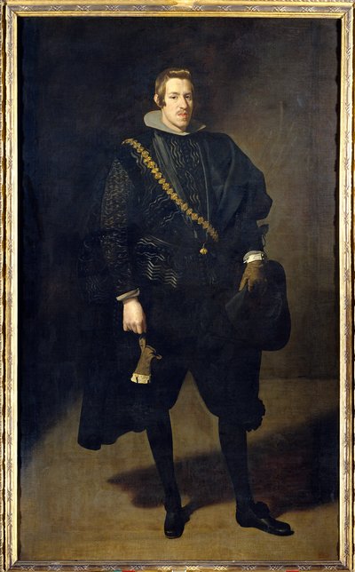 O Menino Dom Carlos Retrato de Dom Carlos (1607-1632), irmão do Rei Filipe IV. Detalhe. Pintura de Diego Rodriguez de Silva y Velázquez dit Diego Velasquez (1599-1660) de Diego Velázquez
