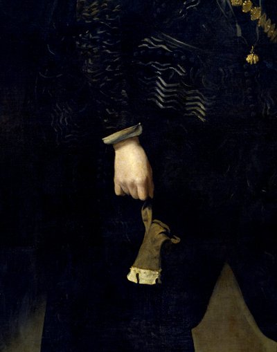 O Menino Dom Carlos Retrato de Dom Carlos (1607-1632), irmão do Rei Filipe IV. Detalhe. Pintura de Diego Rodriguez de Silva y Velázquez dit Diego Velasquez (1599-1660) de Diego Velázquez