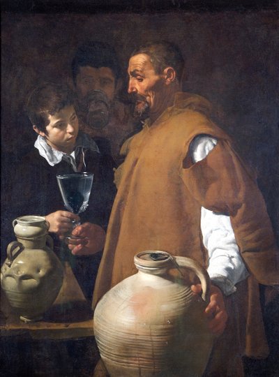 The Waterseller of Seville, c.1620 (óleo sobre tela) de Diego Velázquez