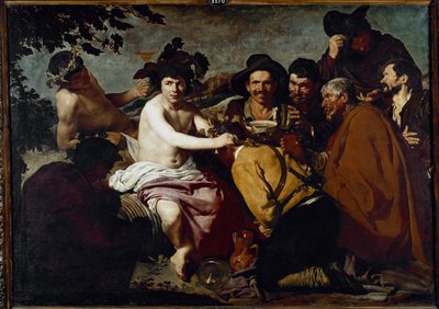 O triunfo de Baco ou dos bêbados (óleo sobre tela de Diego Velázquez