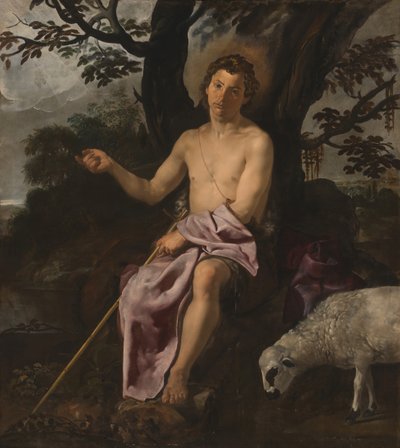 São João Batista no Deserto, ca. 1622. de Diego Velasquez