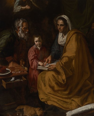 A Educação da Virgem de Diego Velázquez