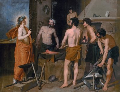 Apollo na Frágua de Vulcano de Diego Velázquez