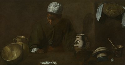 Cena de cozinha de Diego Velázquez