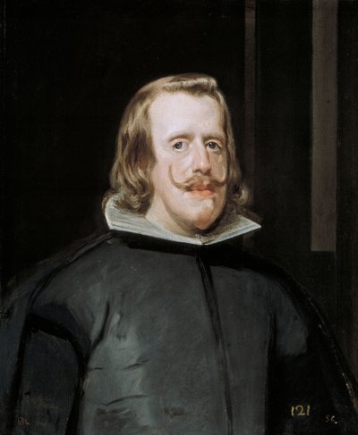 Retrato de Filipe IV da Espanha, c. 1653 de Diego Velázquez