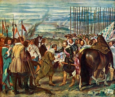 Rendição de Breda Las Lanzas, 1634-1635. de Diego Velázquez