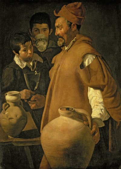 O vendedor de água de Sevilha, c.1620 de Diego Velázquez
