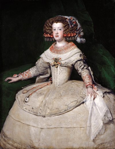A infanta Maria Teresa de Espanha, década de 1650 de Diego Velázquez