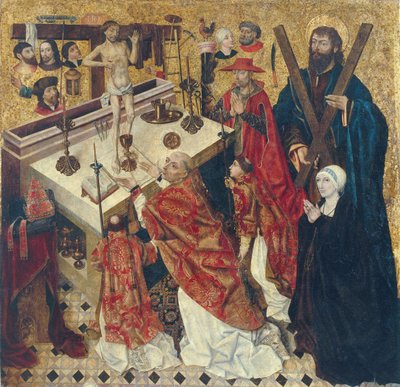 A missa de São Gregório de Diego de la Cruz