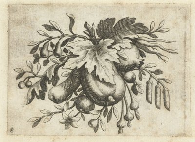 Festoen van vruchten
Fruchtenbuchlein zum Reisen dienlich (título da série) de Dietrich Krüger (attributed to)