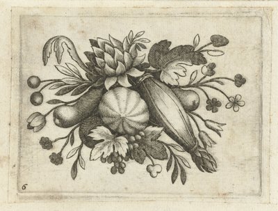 Festoen van Vrutten Pequeno livro de frutas útil para viajar (título da série) de Dietrich Krüger (attributed to)