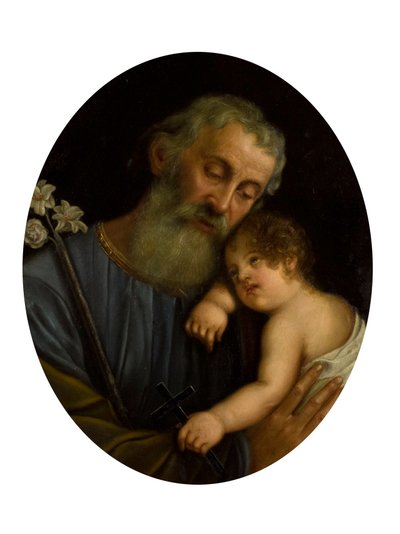 José e criança de Diodato Massimo