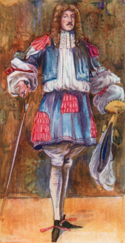 Um Homem do Tempo de Carlos II 1660-1685 de Dion Clayton Calthrop