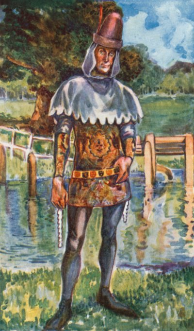 Um Homem do Tempo de Edwared III 1327-1377 de Dion Clayton Calthrop