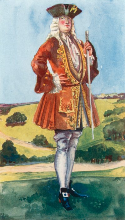 Um Homem do Tempo de George I 1714-1727 de Dion Clayton Calthrop