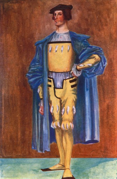 Um Homem do Tempo de Henrique VIII 1509-1547 de Dion Clayton Calthrop