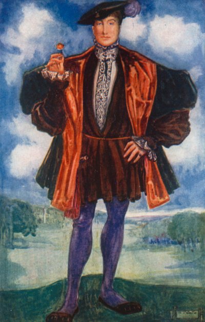 Um Homem do Tempo de Henrique VIII 1509-1547 de Dion Clayton Calthrop
