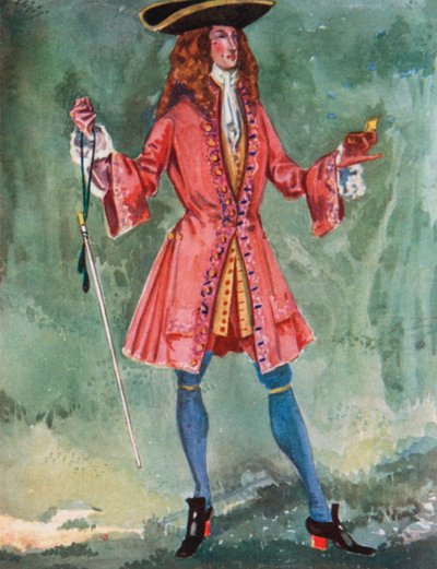 Um Homem do Tempo da Rainha Ana 1702-1714 de Dion Clayton Calthrop