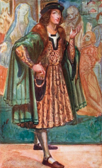 Um Homem do Tempo de Ricardo III 1483-1485 de Dion Clayton Calthrop