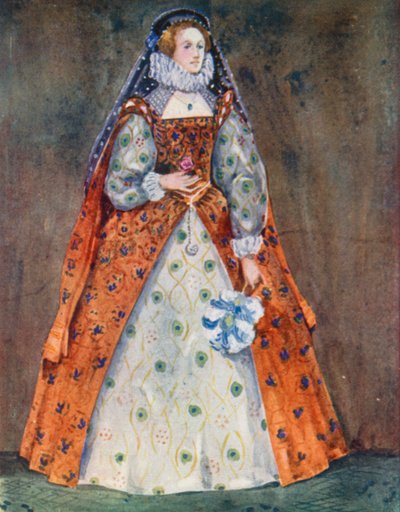 A Woman of the Time of Elizabeth 1558-1603 de Dion Clayton Calthrop