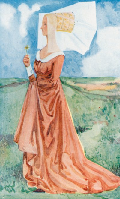 Uma mulher do tempo de Ricardo III 1483-1485 de Dion Clayton Calthrop